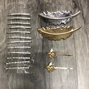 Hair clip and barrette bundle